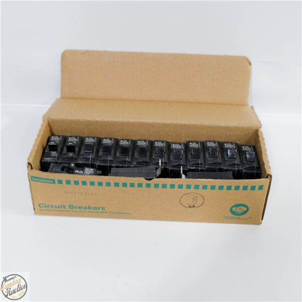 NEW BOX W/QTY OF 6 SIEMENS INSTA WIRE 15A TYPE BL