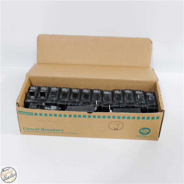 NEW BOX W/QTY OF 6 SIEMENS INSTA WIRE 15A TYPE BL