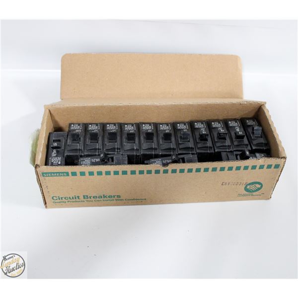 SIEMENS INSTA WIRE 15A 2-POLE CIRCUIT BREAKERS