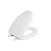 Image 1 : NEW CENTOCO WHITE MOLDED WOOD SEAT FOR ELONGATED