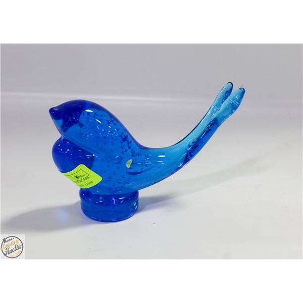 VINTAGE CANADIAN ATLAS GLASS DOLPHIN