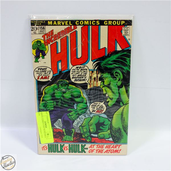 MARVEL COMICS THE INCREDIBLE HULK
