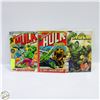 Image 1 : LOT OF 3 MARVEL COMICS THE INCREDIBLE