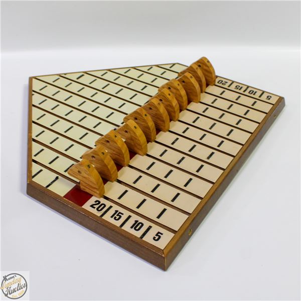 VINTAGE WOODEN HORSE RACING