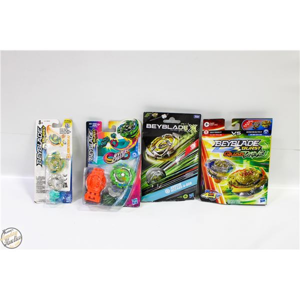 NEW 4 HASBRO BEYBLADES ASSORTMENT