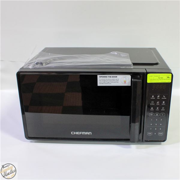 CHEFMAN COUTERTOP MICROWAVE OVEN 0.7 CU FT