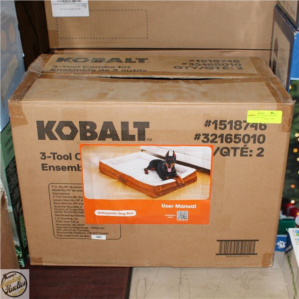 REPACKED XXL ORTHOPEDIC DOG BED EGG FOAM COUCH