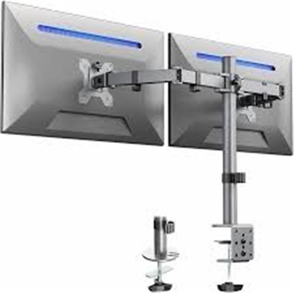 NEW W BOX VIV DUAL MONITOR DESK MOUNT