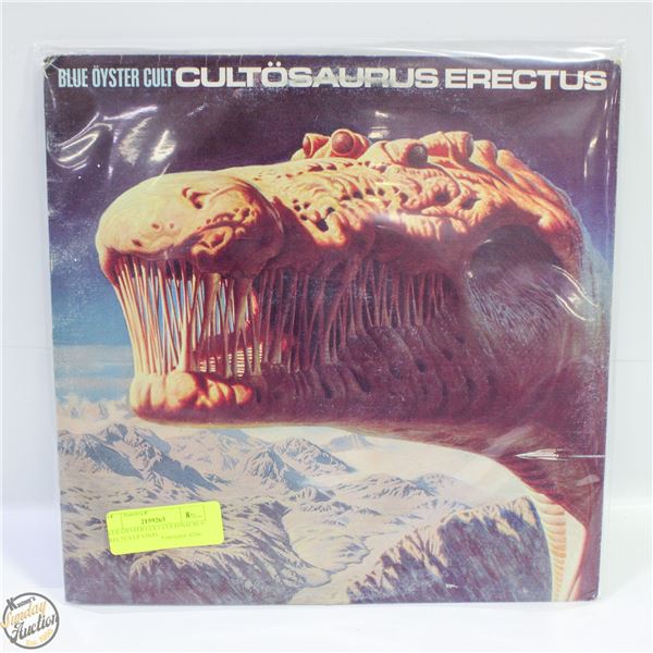 BLUE OYSTER CULT CULTOSAURUS ERECTUS LP VINYL