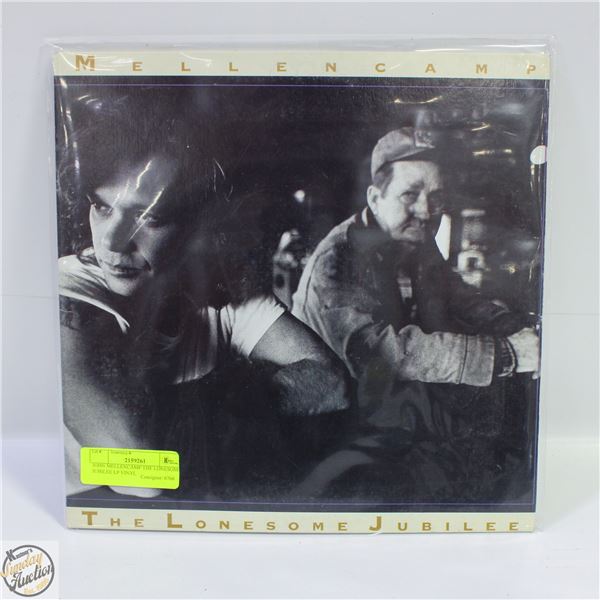 JOHN MELLENCAMP THE LONESOME JUBILEE LP VINYL
