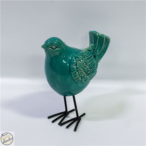 STANDING CERAMIC BIRD