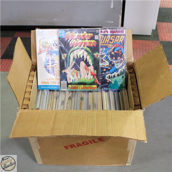 SMALL BOX OF DC, MARVEL AND INDEPENDENT COMICS