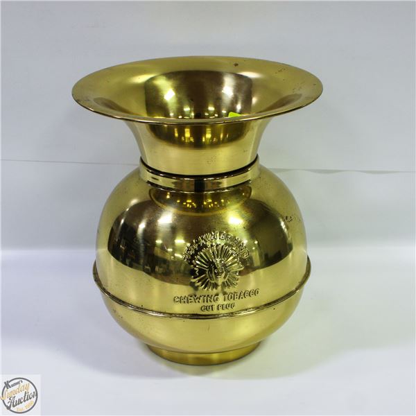 VINTAGE BRASS REDSKIN BRAND CHEWING