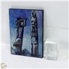 Image 1 : CRYSTAL WOLF MANTEL DECOR PIECE + HAIDA