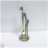 Image 1 : ESTATE GOLFING STATUE SILVER TONED