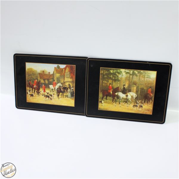 SET OF 2 PIMPERNEL MADE IN ENGLAND