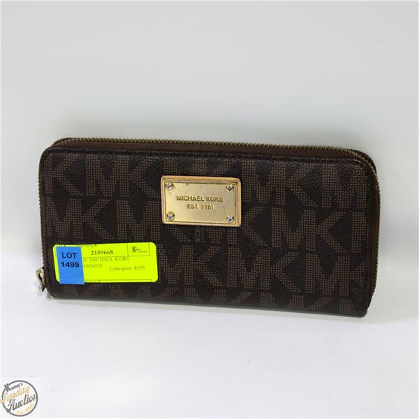 AUTHENTIC MICHAEL KORS MONOGRAMMED