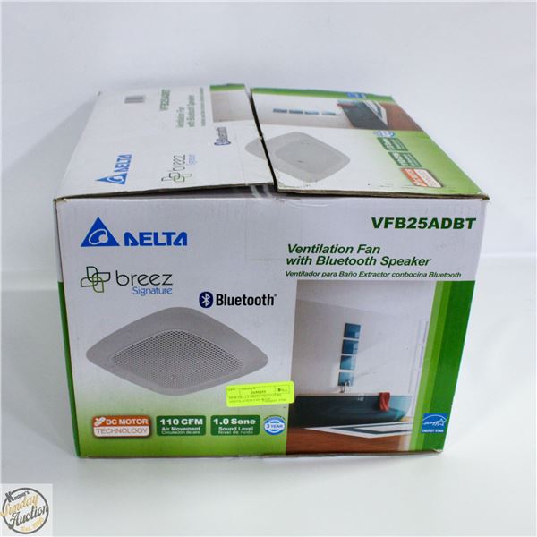 NEW DELTA BREEZ SIGNATURE VENTILATION FAN WITH