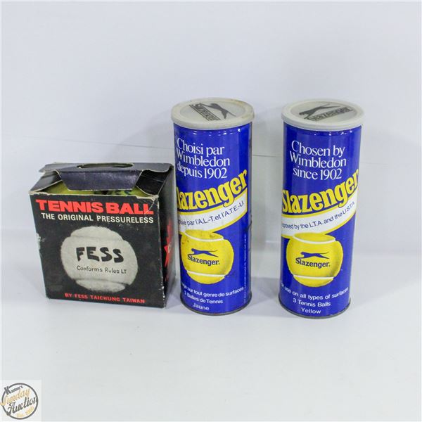 LOT OF NEW OLD STOCK TENNIS BALLS