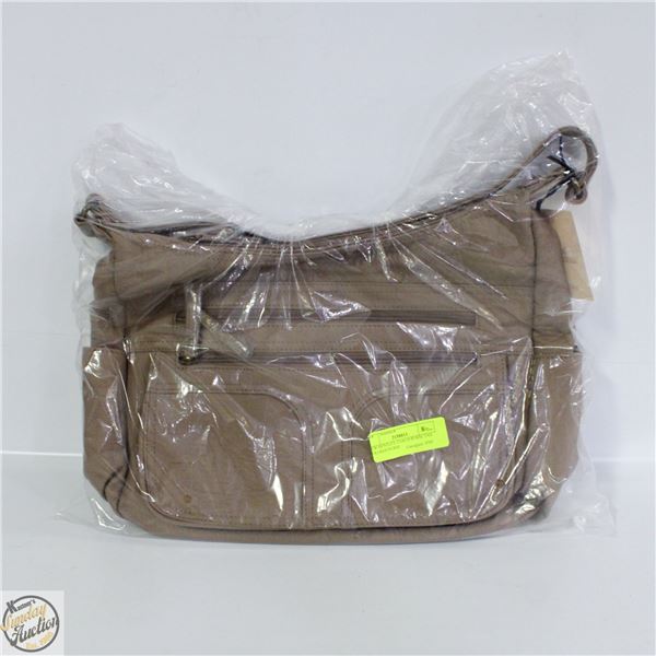 NEW BENTLEY COACH PURSE TAN COLORED PURSE