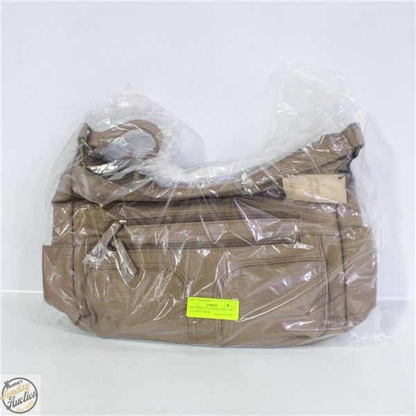 NEW BENTLEY COACH PURSE TAN COLORED PURSE