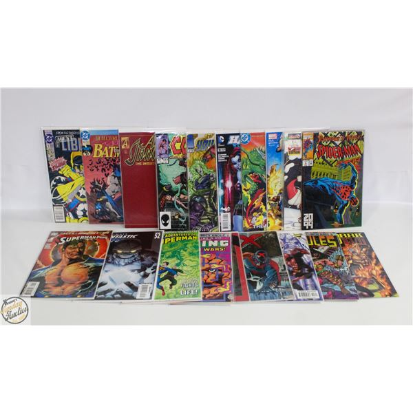 LOT OF 20 COLLECTOR COMICS