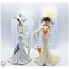 Image 1 : 2 THOMAS KINKADE VICTORIAN PROMENADE COLLECTION