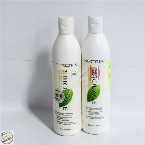 2 MATRIX BIOLAGE DEEP SMOOTHING SHAMPOO 500ML