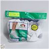 Image 1 : ANKLE SOCKS WHITE 6-12 SIZE 6-PACK FRUIT OF THE