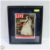 Image 1 : 18 X 21” 1953 LIFE MAGAZINE COVER OF QE 2