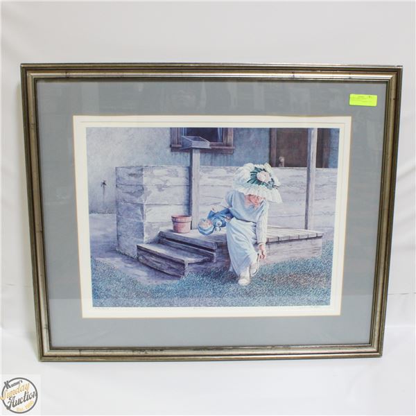 FRAMED L.GIBBS "JENNY" NUMBERED 210/275