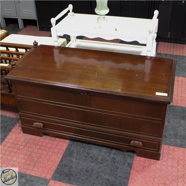 SOLID WOOD CHEST W/BOTTOM FRONT DRAWER