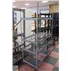 Image 1 : INDUSTRIAL METAL RACKING 4 TIER 4' X 2' X 78"