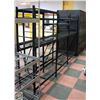 Image 1 : MATTE BLACK COMMERCIAL STYLE RACKING