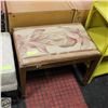 Image 1 : UPHOLSTERED WOODEN FRAMED SMALL BENCH
