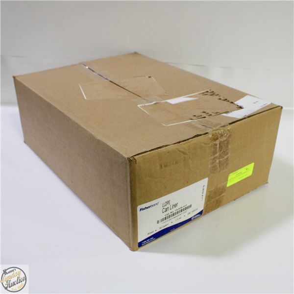 TRASH LINER 56 GALLON BROWN 1.5 MIL (100 CT)