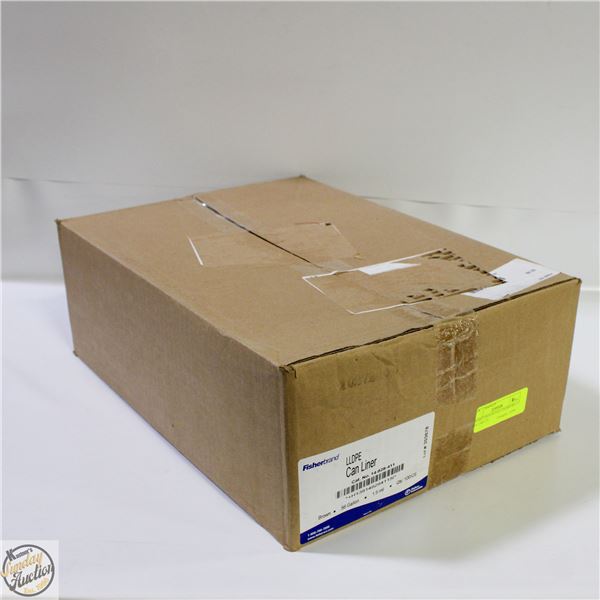 TRASH LINER 32-33 GALLON CLEAR (100 COUNT)