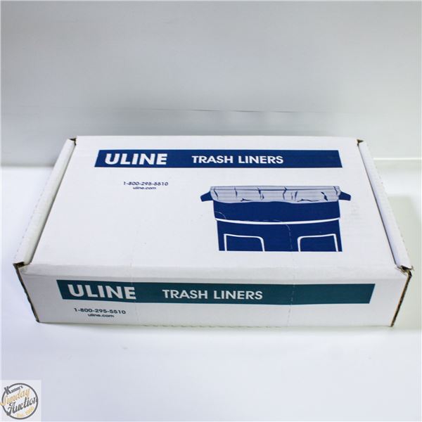 TRASH LINER 6-7 GALLON 1 MIL BLACK (250 COUNT)