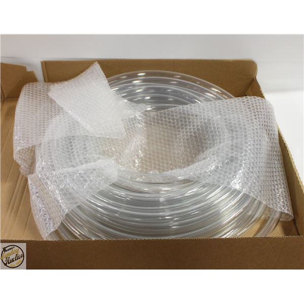 VINYL TUBING CLEAR 5/8” ID X 1/8” WALL (100FT)