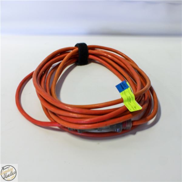 EXTENSION CORD 27 FEET 3 PRONG ORANGE
