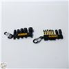Image 1 : 2PKS OF DEWALT IMPACT NUT DRIVER+SCREWDRIVER BITS