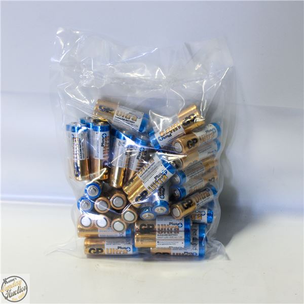 25 X 2 =50 TOTAL AA ALKALINE BATTERIES