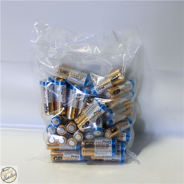 25 X 2 =50 TOTAL AA ALKALINE BATTERIES
