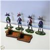 Image 1 : 3 X GOLF, 1 METAL CAT GOLFING ORNAMENT, 2 X