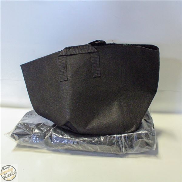 10 X 3 GALLON FABRIC GROW BAGS WITH HANDLES