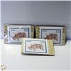 Image 1 : 3 X RHINO WOODEN MODEL SETS WITH MOVING PARTS
