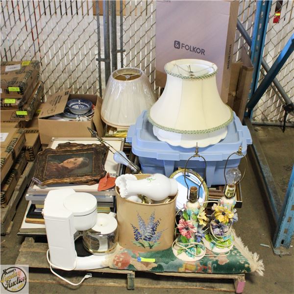 ESTATE PALLET OF ASSORTED ITEMS