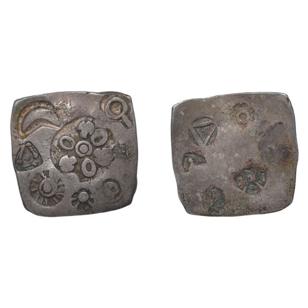 Archaic Coinage: Punch Marked,  Magadha Mahajanapada, Silver Vimshatika