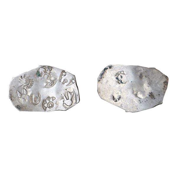 Archaic Coinage: Punch Marked,  Magadha Mahajanapada, Silver Karshapana,