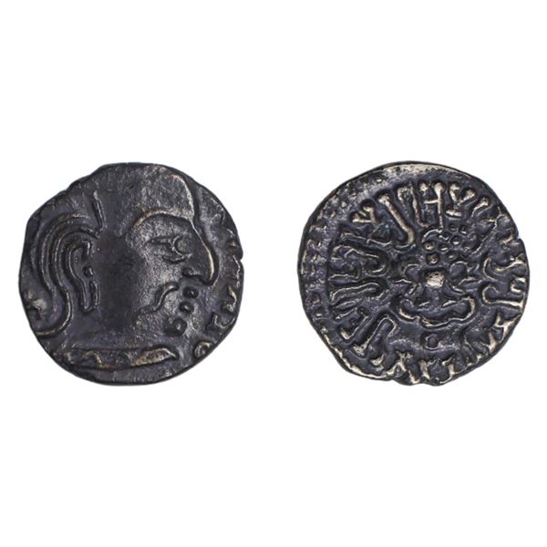 Gupta Empire: Kumaragupta I, Silver Drachma